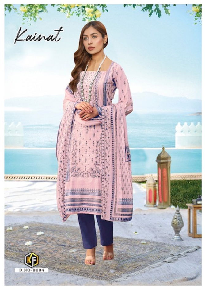 Keval Kainat Vol 8 Printed Karachi Cotton Dress Material Catalog
